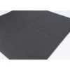 Dalle de sol multi-usage modulable noir 60x60cm (lot de 4)
