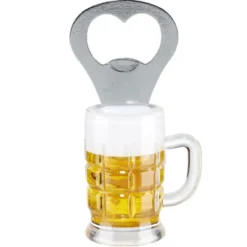Décapsuleur figurine aimantée design bière H10cm (3 modèles)