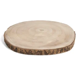 Dessous d'assiette rondin de bois Ø30cm
