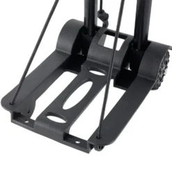 Diable compact pliant transport 50kg métal et plastique noir