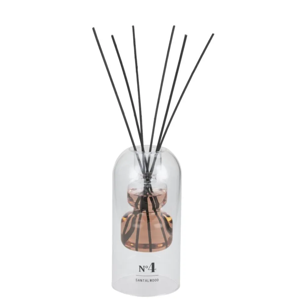 Diffuseur de parfum double paroi à bâtonnets senteur bois de santal 150ml