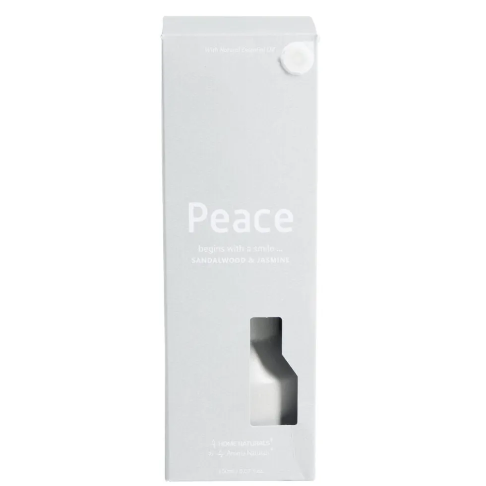 Diffuseur de parfum par capilla Peace bois de santal et jasmin gris