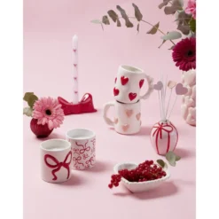 Diffuseur en grès motifs noeuds senteur rose et bergamote 100ml