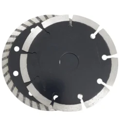 Disque diamant acier 125/115mm x2