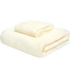 Drap de bain 70x140cm et serviette de toilette 35x75cm (3 modèles)