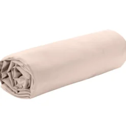 Drap housse 2 personnes 140x200cm rose