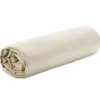 Drap housse 90x190cm polycoton beige