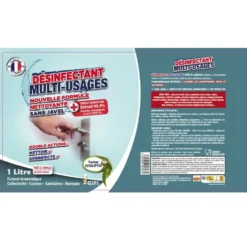 Désinfectant multiusages 1 L