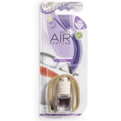 Désodorisant voiture bouteille senteur musc 5ml