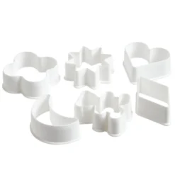 Emporte pièce blanc x6