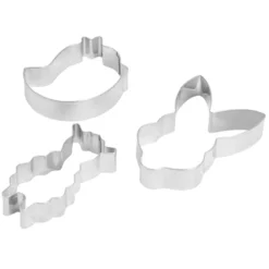 Emporte-pièces x3 spécial Pâques acier inoxydable L13cm