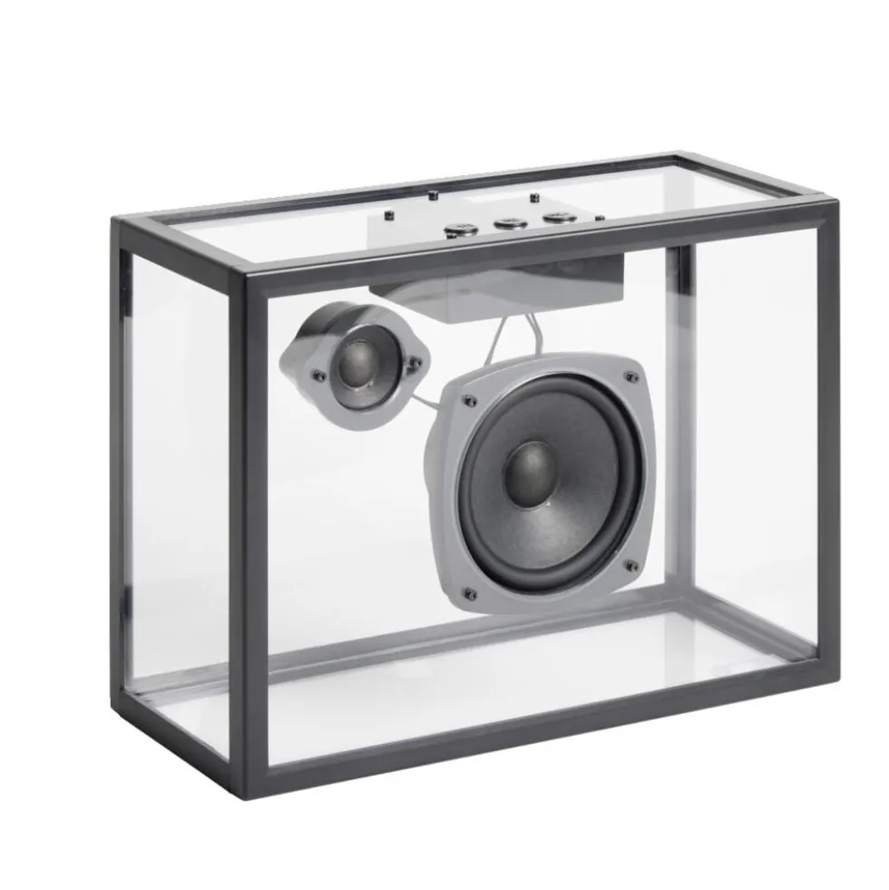 Enceinte bluetooth 5W transparente