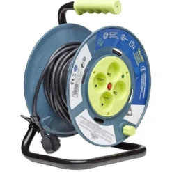 Enrouleur compact 15m 4 prises