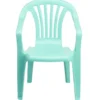 Fauteuil de jardin enfant plastique Viva bleu