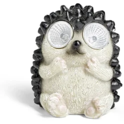 Figurine animal solaire LED blanc froid H8cm (3 modèles)