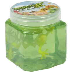 Figurine dans un pot de gélatine