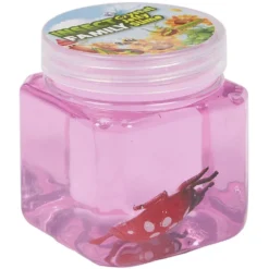 Figurine dans un pot de gélatine