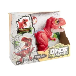 Figurine dinosaure bébé marche et rugit - 3 modèles