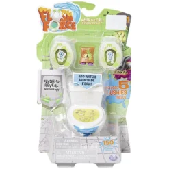 Figurine forme toilette Flush force