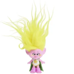Figurine Troll Viva bleu et jaune