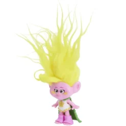 Figurine Troll Viva bleu et jaune