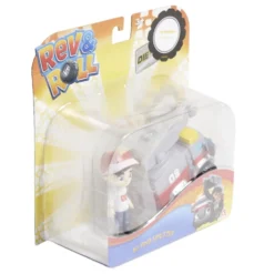 Figurine + voiture Bo et Spritzer Rev&Roll plastique + 3ans
