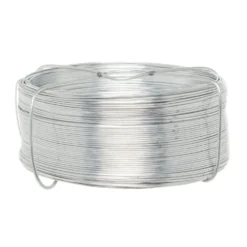 Fil métallique acier gris 75 m