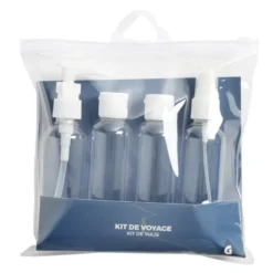 Flacon de voyage kit 5 pièces