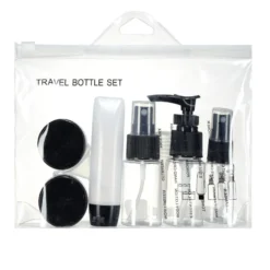 Flacon de voyage kit 9 pièces (3 modèles)