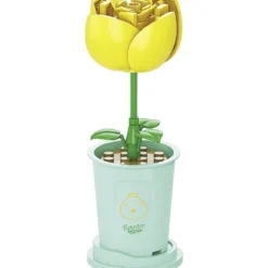 Fleur à construire rose 34 pièces