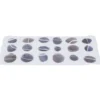 Fond de douche galet gris PVC