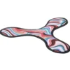 Frisbee disque volant triangle en caoutchouc et néoprène Ø25cm