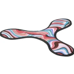 Frisbee disque volant triangle en caoutchouc et néoprène Ø25cm