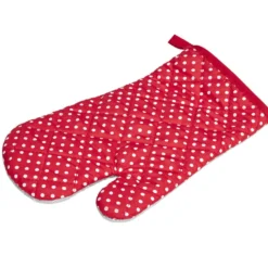 Gant de cuisine rouge 17x29cm