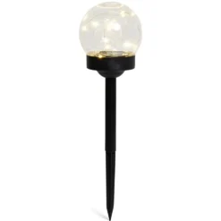 Globe solaire à planter Ø10xH36cm