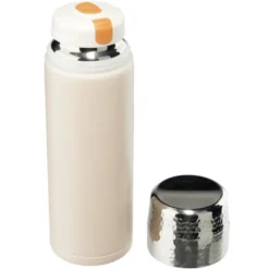 Gourde isotherme inox 500ml uni avec tasse Ø7xH22cm (2 modèles)