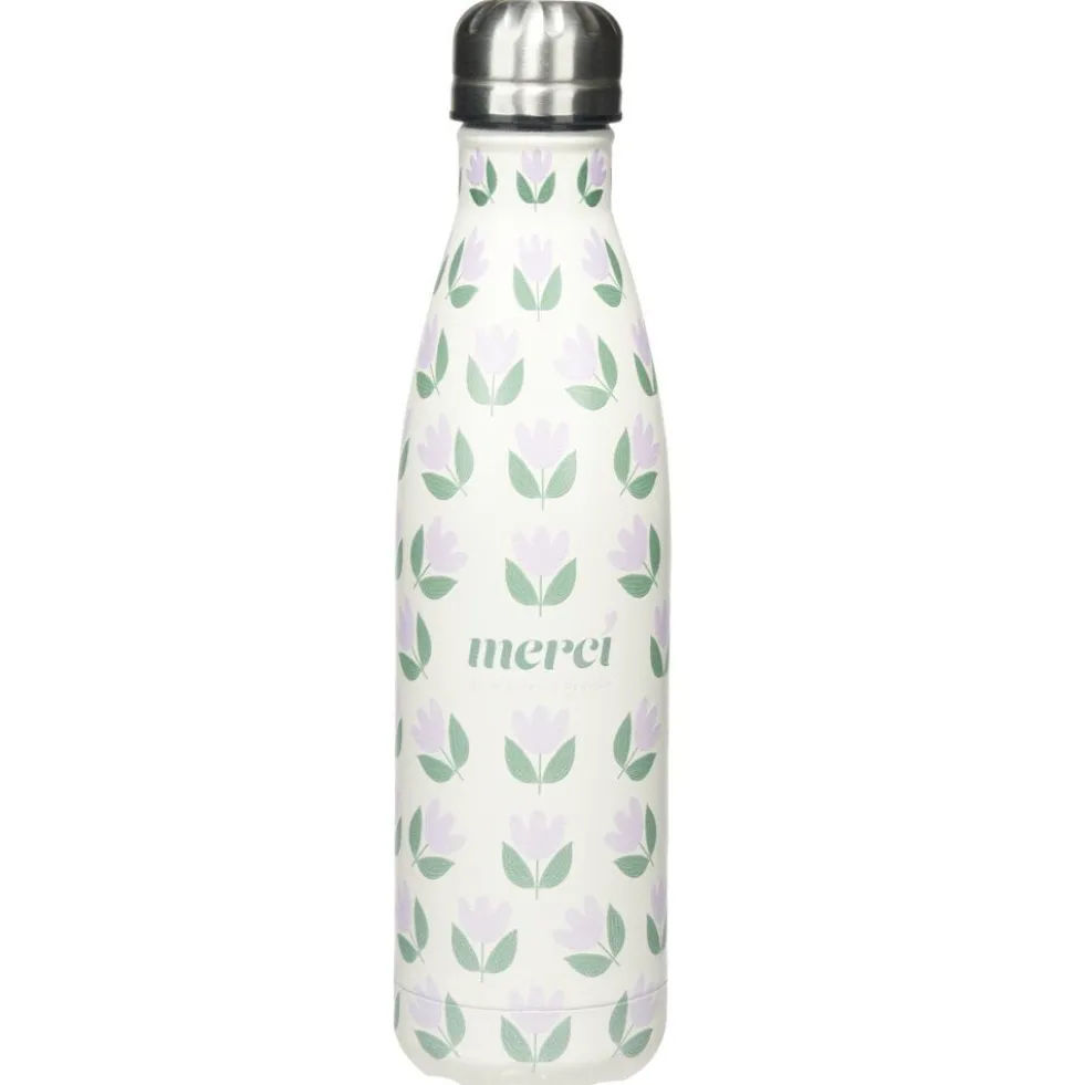 Gourde isotherme remerciement Merci pour cette année 500ml (3 modèles)