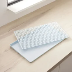 Égouttoir à vaisselle avec support 40x22,6xH2cm