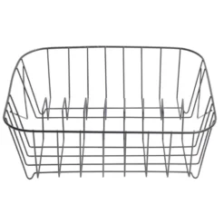 Égouttoir à vaisselle en métal noir 31,5x28,5xH10,5cm