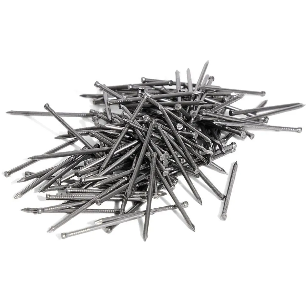 50g pointes tête homme acier brut - 1,3x20 mm