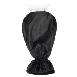Gratte givre avec gant de protection noir