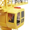 Grue telescopique plastique jaune 60x32xH98cm