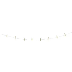 Guirlande à pinces décorative 16 clips