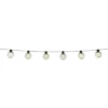 Guirlande solaire boule micro30LED blanc chaud 1,8 m
