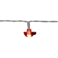Guirlande solaire 20LED boules rouges 7,8m