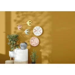 Hirondelle déco bois à accrocher