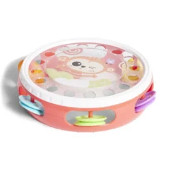 Hochet tambourin pour bébé (2 modèles)