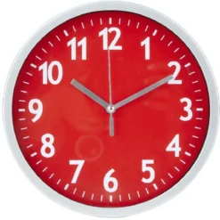 Horloge ronde en métal Ø20 cm