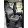 Housse de siège de voiture noir 52x128cm