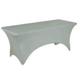 Housse de table Fiesta extensible tissu vert 180x74xH76cm